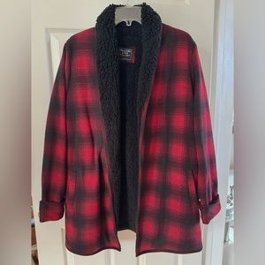 A&F Sherpa Lined Jacket